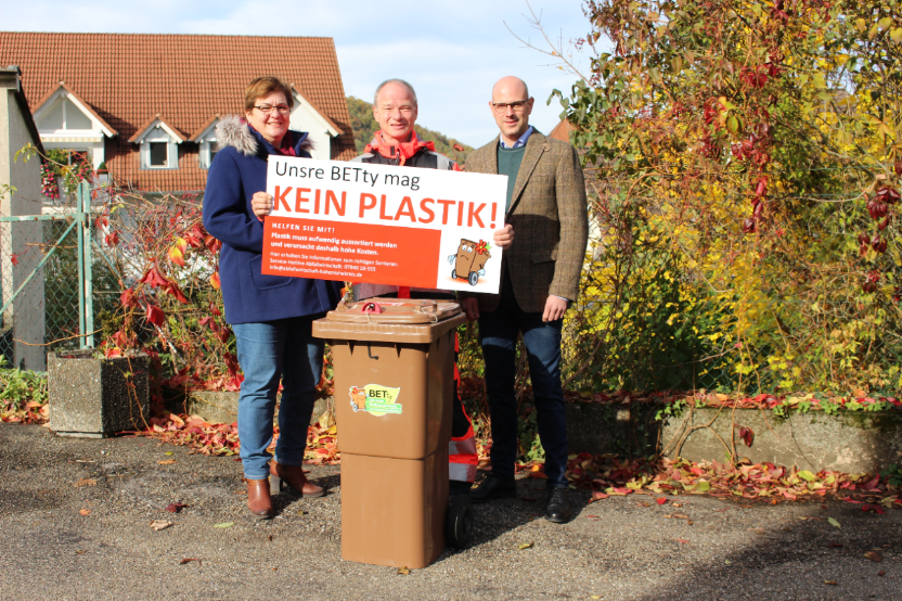 Betty mag kein Plastik 